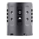 Dead Air Pyro Vented Shroud Black KeyMo Flash Hider Brake Conversion