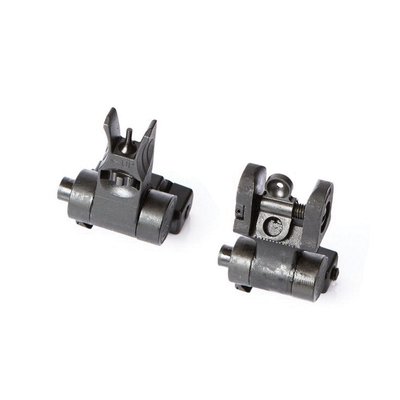 Sig Sauer Tread M400 Adjustable Front/Rear Flip-Up Sight for AR-15 Rifle - KITTRDSIGHTS