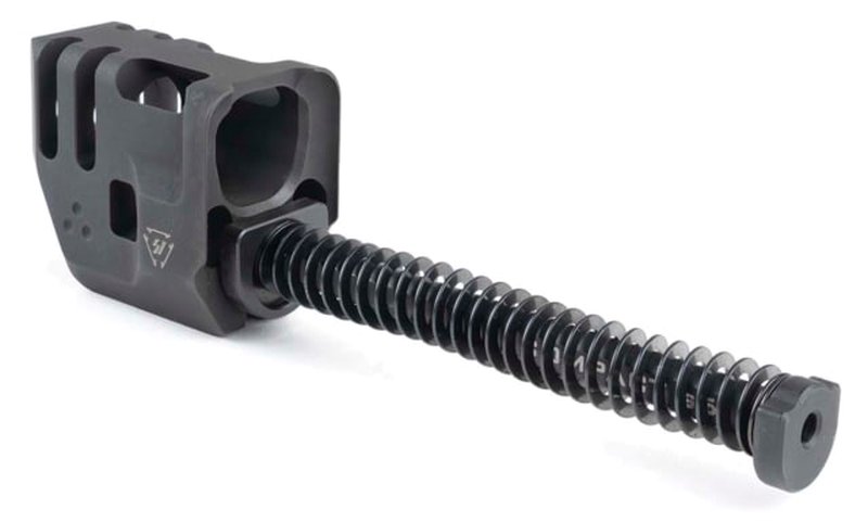 Strike Industries Mass Driver Compensator Black Glock 17 Gen 5 9mm