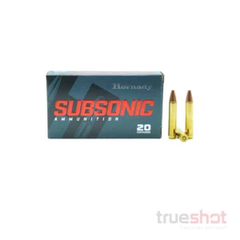 Hornady Subsonic 350 Legend 250 Grain Sub-X Ammo