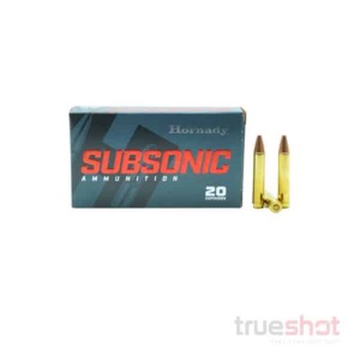 Hornady Subsonic 350 Legend 250 Grain Sub-X Ammo