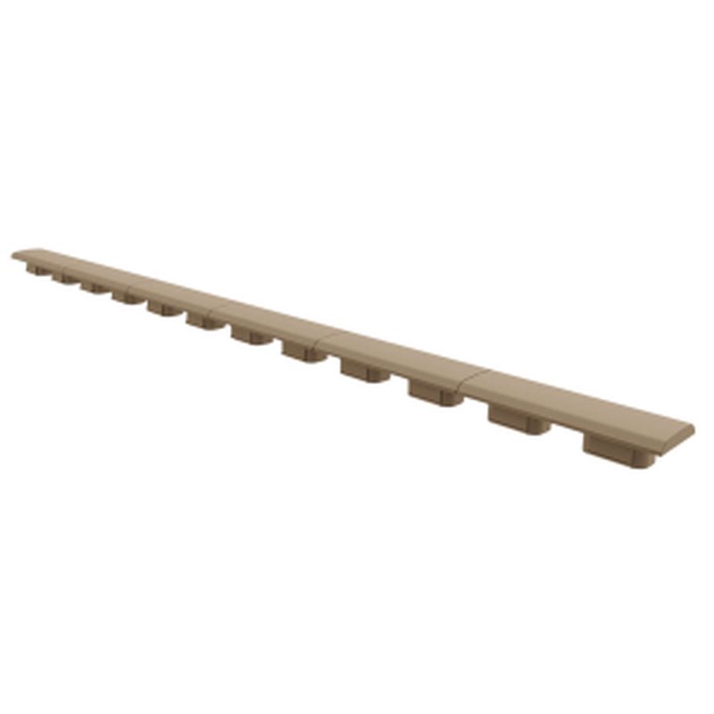 Magpul MAG602-FDE M-LOK Type 1 Rubber Rail Covers FDE 9.5in (2-Pack)