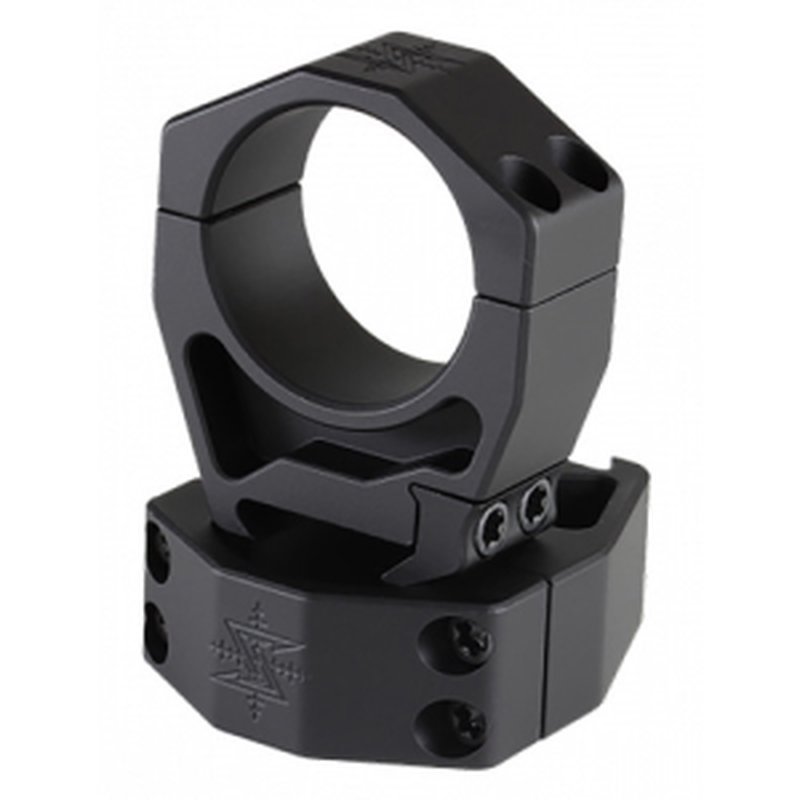 Seekins Precision Picatinny 35mm Scope Rings High Matte Black