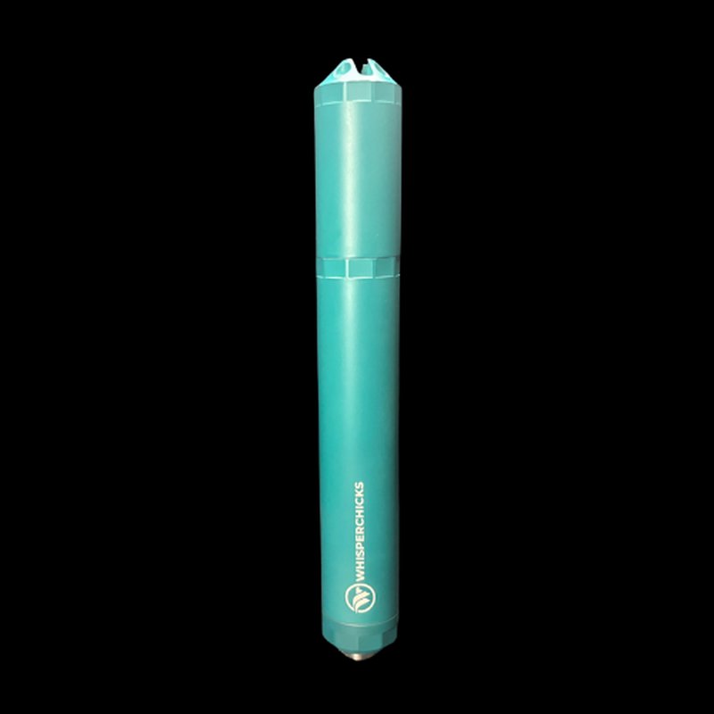 Whisperchicks Whisper 9 Handgun Teal Suppressor 9mm Titanium Cerakote 6.25–8.25 in