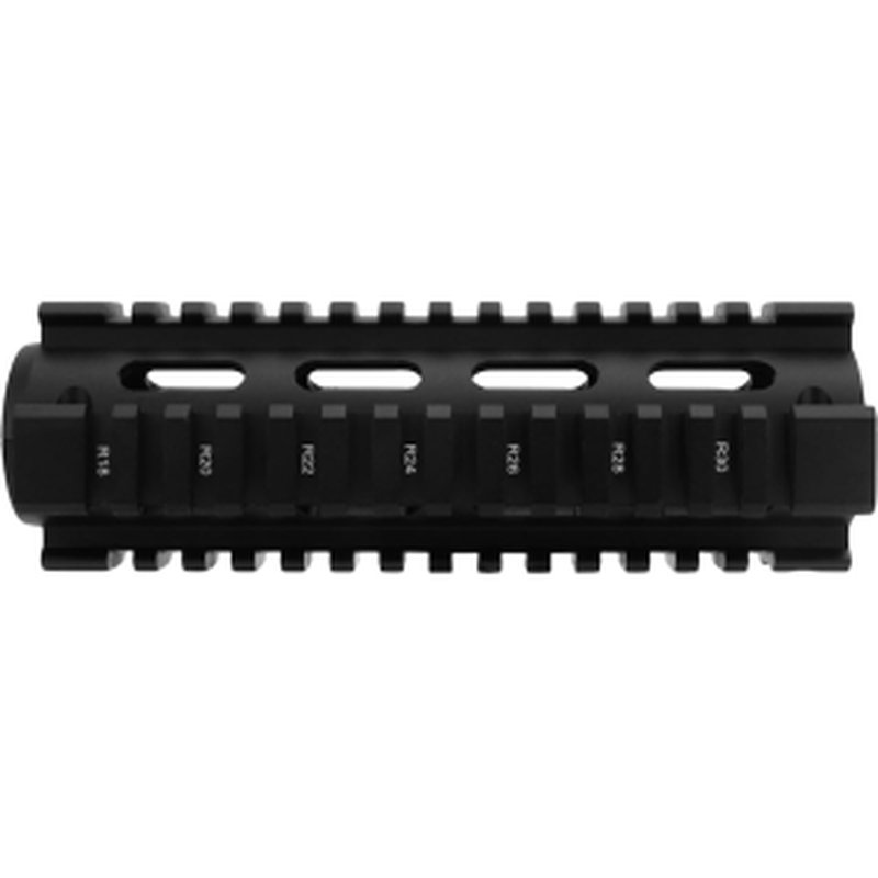 AR-STONER 2-Piece AR-15 Quad Rail Handguard 7" Black