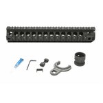 Bravo Company QRF-12 12" Free Float Quad Rail Handguard, 6061-T6 Aluminum W/ Black Hard Coat Anodized Finish - QRF12556BLK