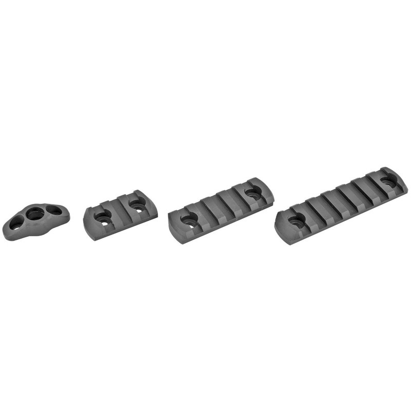San Tan Tactical M-LOK 4-Piece Picatinny Rail Kit STT-MLOK-KIT – 3/5/7-Slot Rails + QD Sling Socket