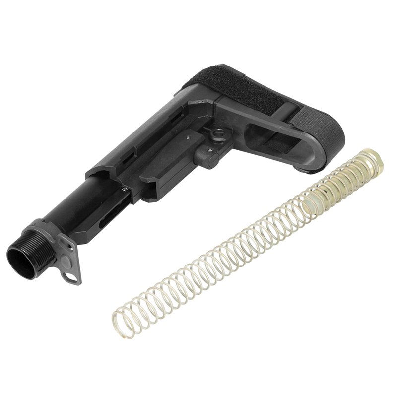 CMMG RipBrace Standard Receiver Extension and Brace Kit, Black - 55CA9F7