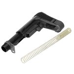 CMMG RipBrace Standard Receiver Extension and Brace Kit, Black - 55CA9F7