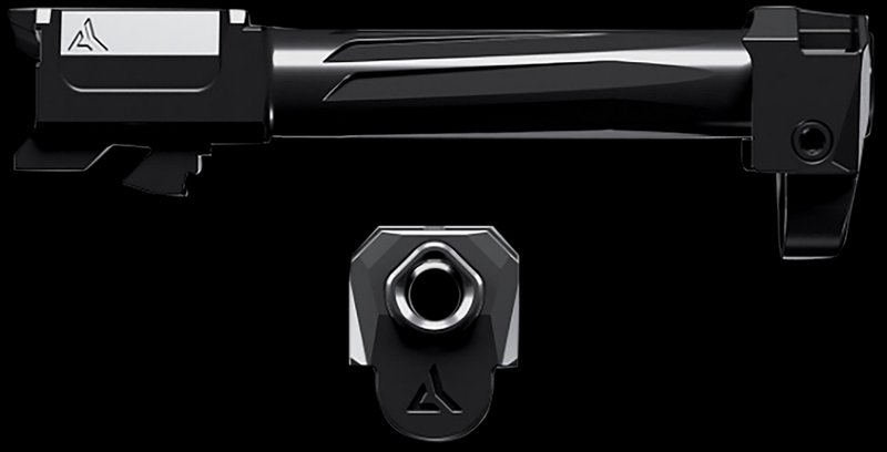 Radian Afterburner + Ramjet Barrel Comp Combo for Glock 43X 9mm Black R0859