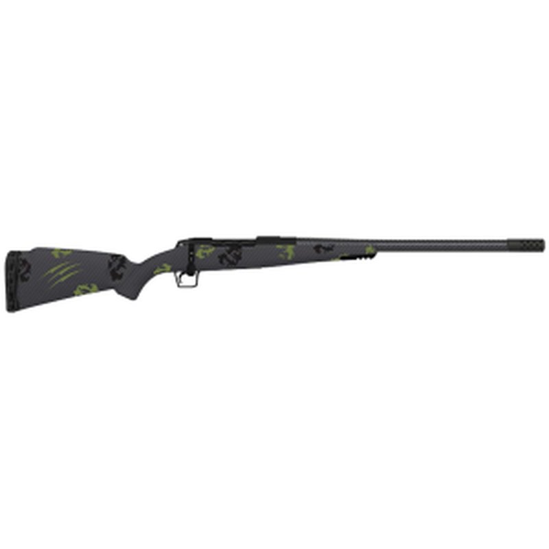 Fierce Firearms Twisted Rogue Ti 308 Win 20in Black Cerakote Barrel Titanium Receiver Forest Camouflage Carbon Fiber Stock