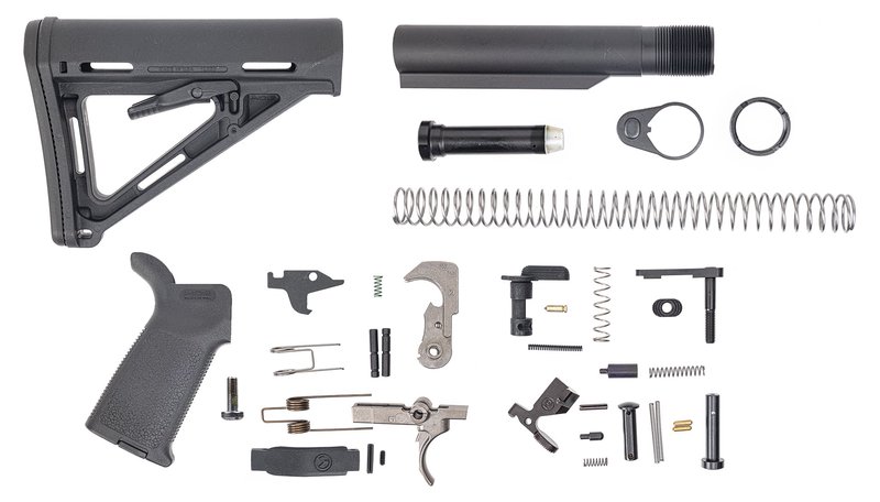 PSA MOE EPT Lower Build Kit, Black
