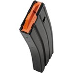 DuraMag 30rd Body Limited to 10rd 223/5.56 SS Org/Blk Magazine