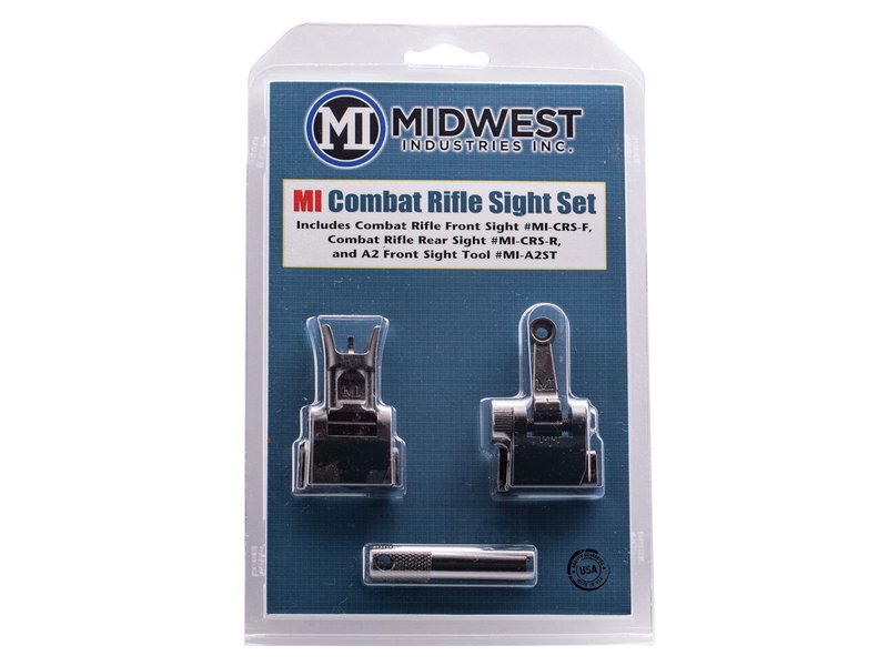 Midwest Industries Flip-Up Front & Rear Sights AR-15 M16 M4