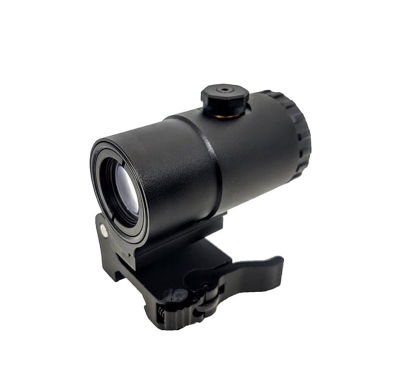 Patriot Optics Collaborare 3X Magnifier W Flip To Side Mount