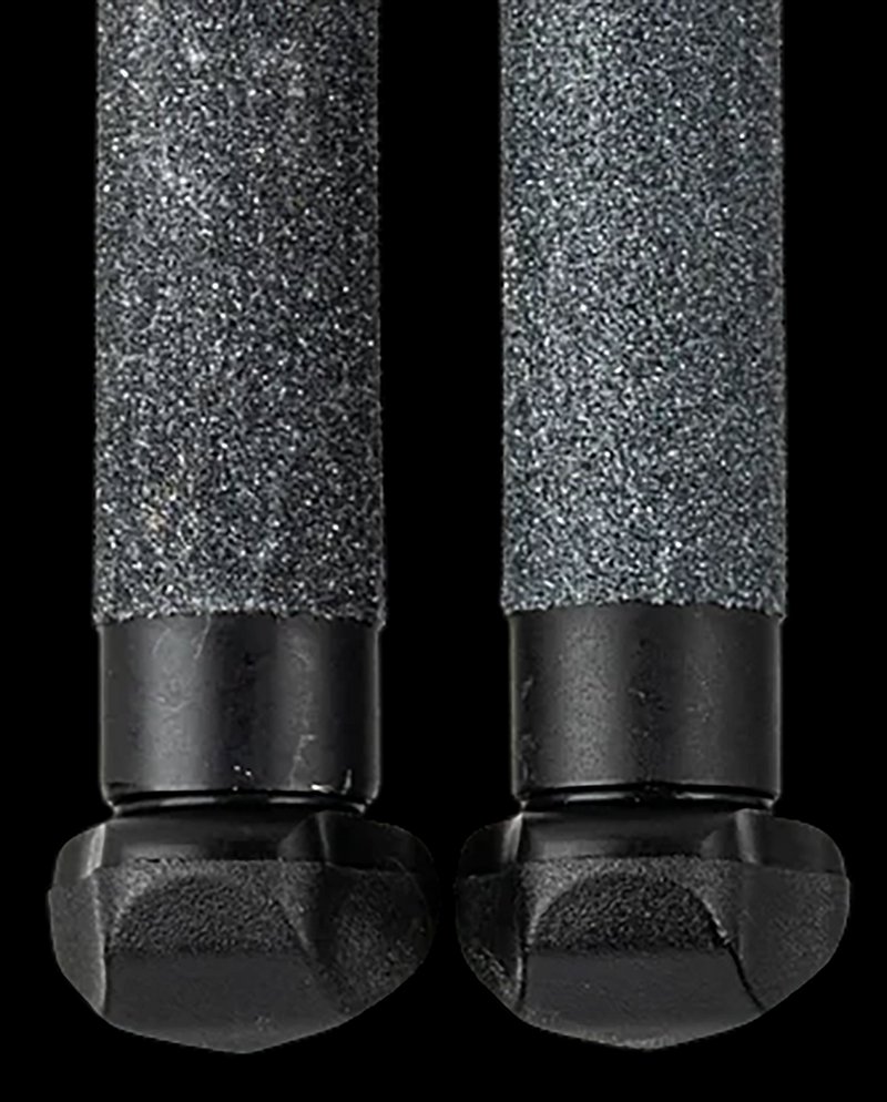 MDT CKYE-POD Bipod Rubber Feet Medium Black Aluminum/Rubber High-Friction 114030BLK