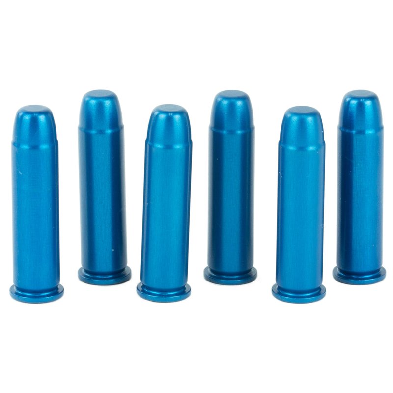 A-Zoom .357 Magnum Snap Caps 12-Pack Blue Aluminum Training Rounds