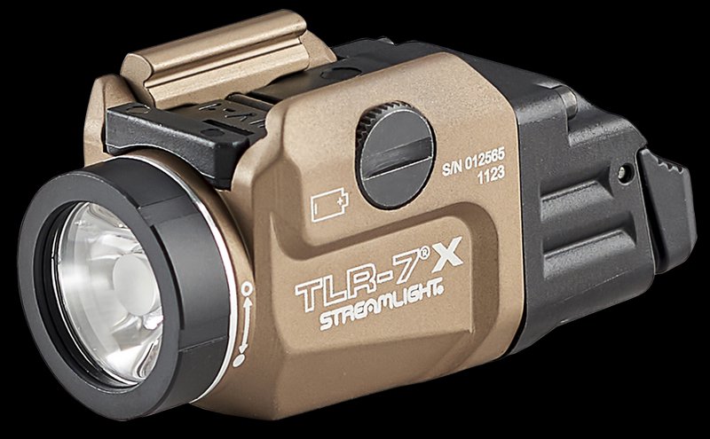 Streamlight TLR-7X Flex Pistol Weapon Light 500 Lumens Flat Dark Earth 69429