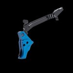 Tyrant CNC I.T.T.S Trigger Bar Glock Gen 3-4 Blue/Black Aluminum