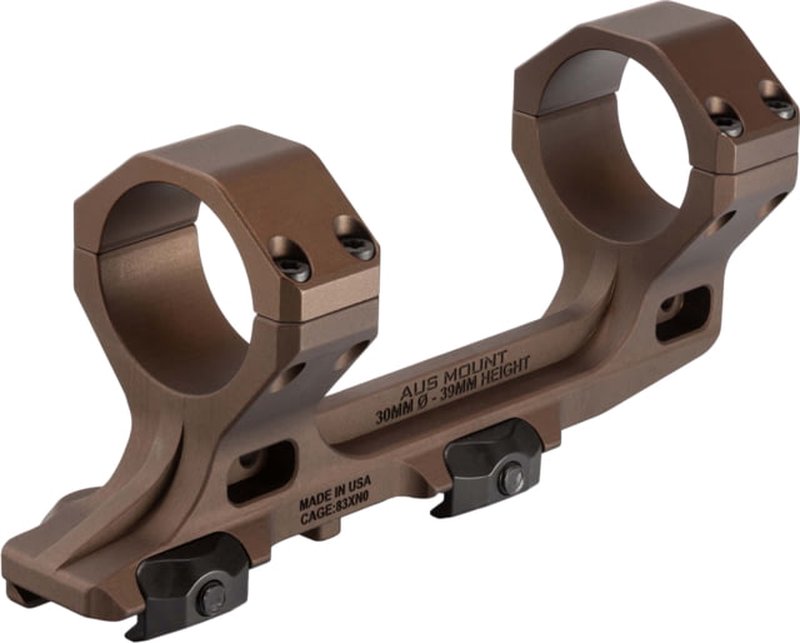 Reptilia OPMOD AUS 30mm 1.5in Desert Brown Riflescope Mount for AR-15