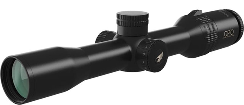 German Precision Optics SPECTRA 6X 1.5-9x32mm Illuminated Rifle Scope, 30mm Tube, SFP RS620, Color: Black