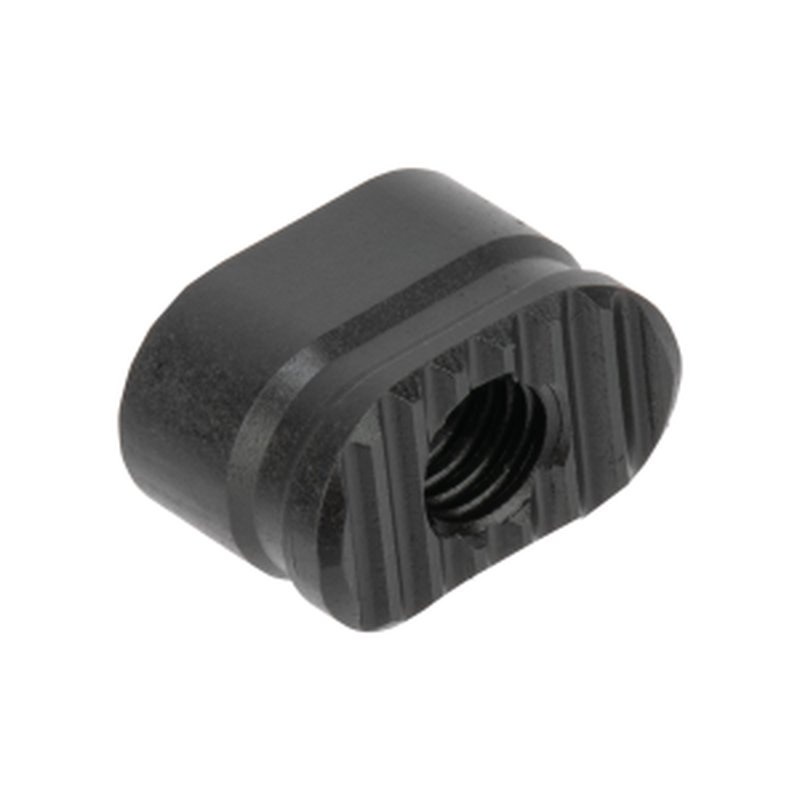 Forward Controls Design Heavy Enhanced AR-15 Mag Release Button Serrated Black