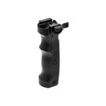 UTG D Grip Quick Release Deployable Bipod, Aluminum/Steel, Ambi Button, 8.4" Bipod Height, MNT-DG02Q