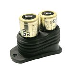 Stark SE-1 And SE-2 Grip Plug With CR123 Battery Storage Black SE1-GP-CR Rifle Grip Plug CR123 Color: Black