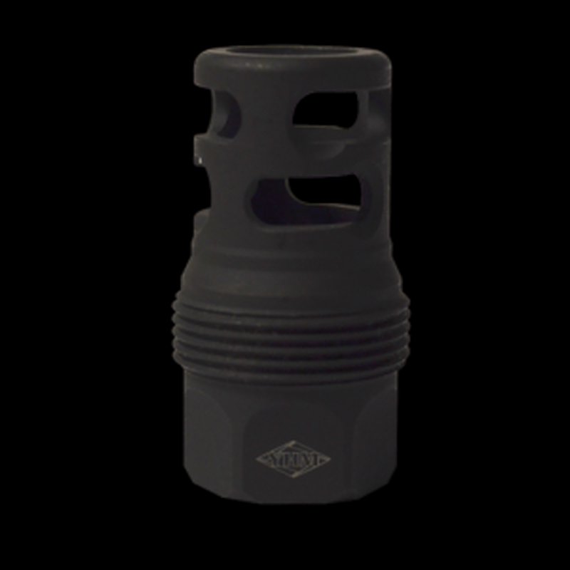 Yankee Hill Machine 4445MB24B sRx Q.D. Muzzle Brake Short 11/16-24 tpi