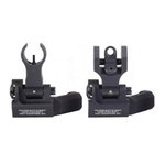 Troy Industries Offset Battle Sight HK Style AR-15 Sight Set Black