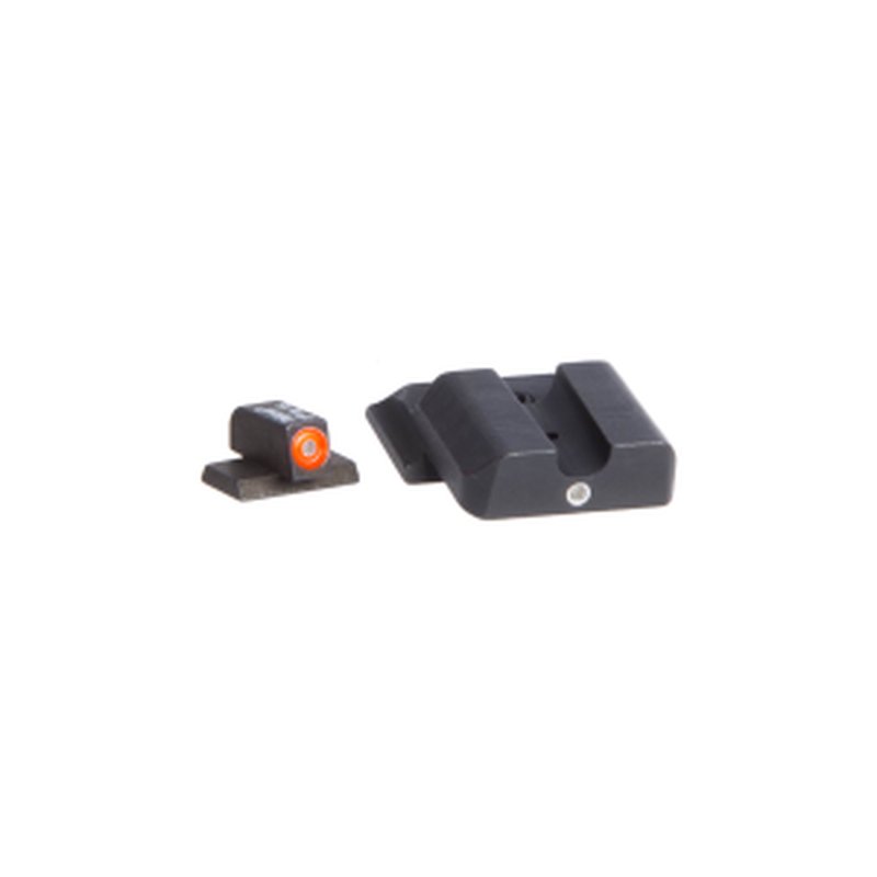 AmeriGlo S&W Tritium I-Dot Front Sight SW-245 and Rear Night Sights for Smith & Wesson M&P Shield