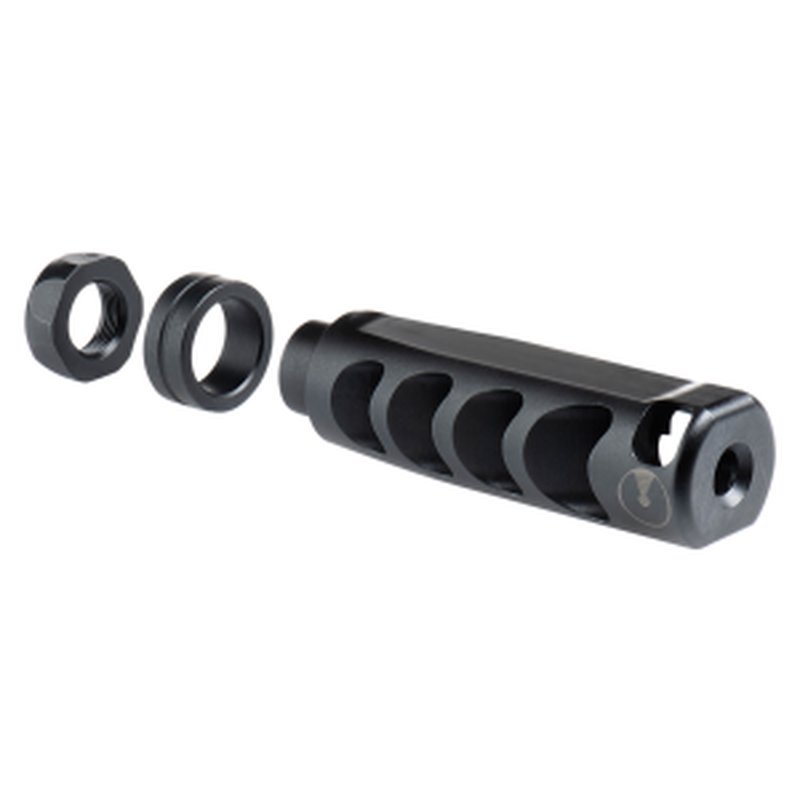 Ultradyne Apollo Max Compensator 223 Rem 5.56 NATO Black Nitride 416 Stainless Steel 1/2x28