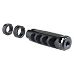 Ultradyne Apollo Max Compensator 223 Rem 5.56 NATO Black Nitride 416 Stainless Steel 1/2x28