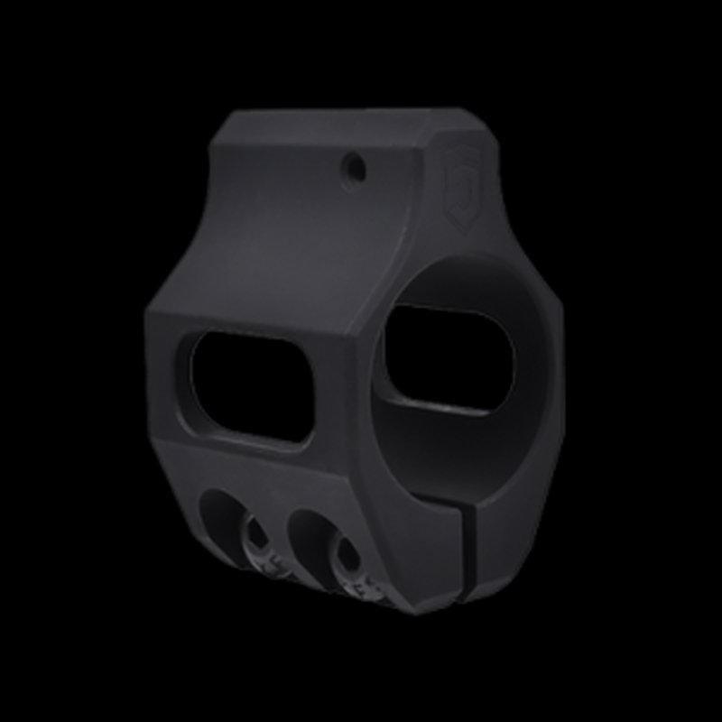 Phase 5 Lo-Pro Gas Block LOPROGAS 0.750 Bore Clamp 4140 Chromoly Mag Phosphate