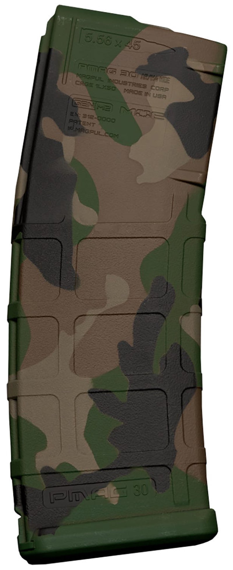 Weapon Works PMAG Gen M2 MOE M81 Woodland 5.56 NATO / .223 Rem Magazine