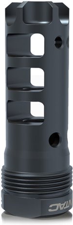 LANTAC Dragon Plan B Long 6mm Muzzle Brake 5/8-24 AR-15