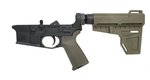 PSA AR-15 Complete MOE Shockwave Pistol Lower - No Magazine, ODG - 516447177