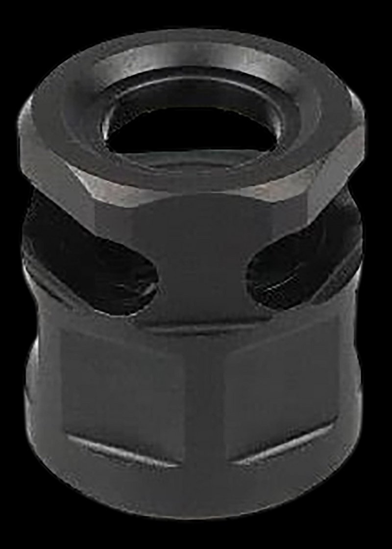ARMASPEC Pawn Micro Pistol Compensator 1/2x28 Stainless Steel QPQ Finish ARM4521-BLK