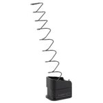 Agency Arms Glock 19 Plus-5 Base Pad Extension for 15rd Magazines, Black