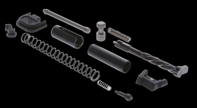 Rival Arms Glock 43/43X/48 Slide Completion Kit Black PVD Stainless RA42G002A