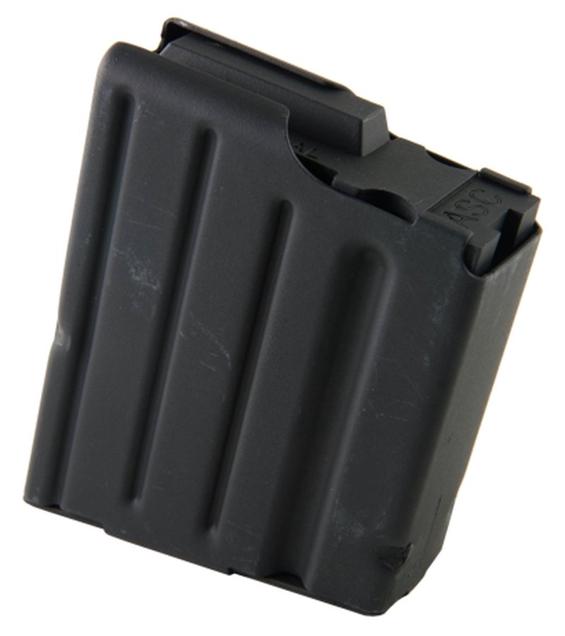ASC Magazine: SR-25: 308 Winchester/7.62 NATO 10rd Capacity Black Marlube Stainless Steel Black F