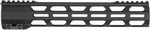 ZRODelta V5 MLOK Rail, 12in, Black, Medium