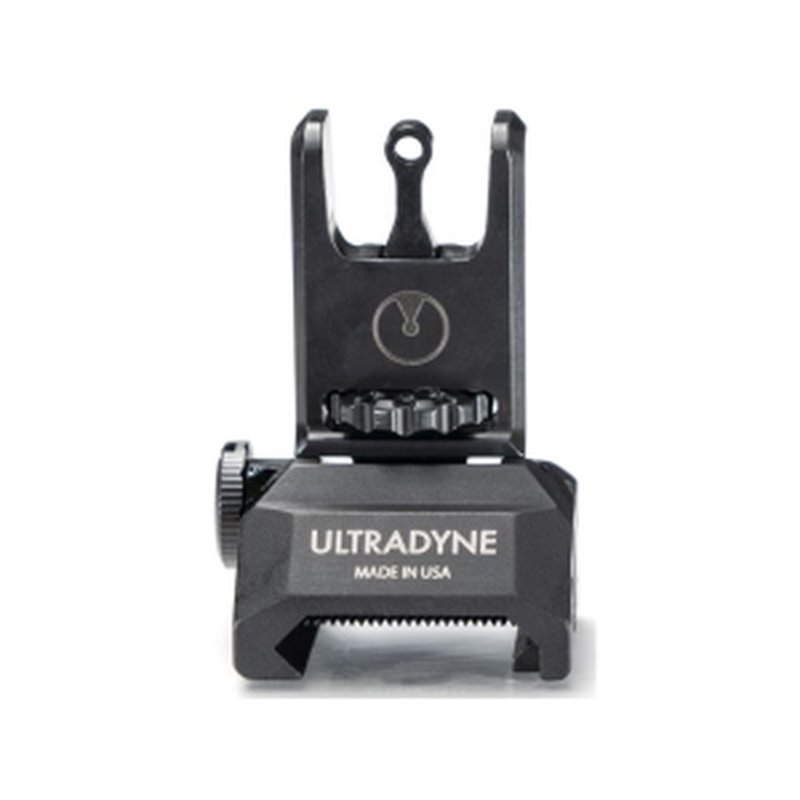 Ultradyne C2 AR-15 Front Sight Black with Folding Aperture