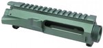 Guntec USA AR-15 Stripped Billet Upper Receiver Green