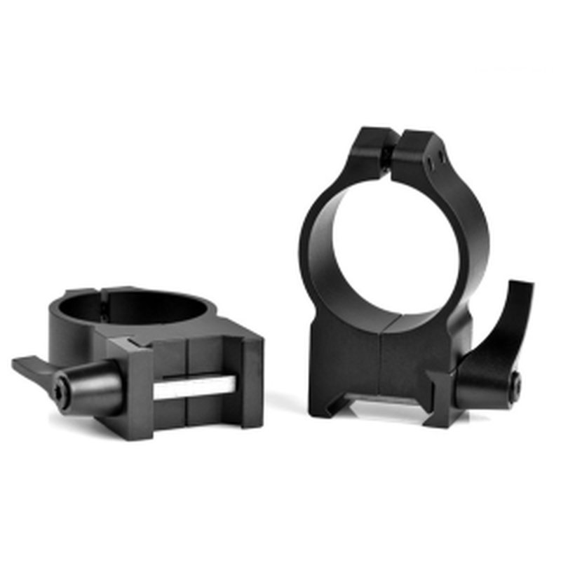 Warne 215LM Maxima/ Magnum QD High 30mm Scope Rings (Matte Black)