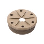 SilencerCo Bravo .223/5.56 Front Cap - FDE