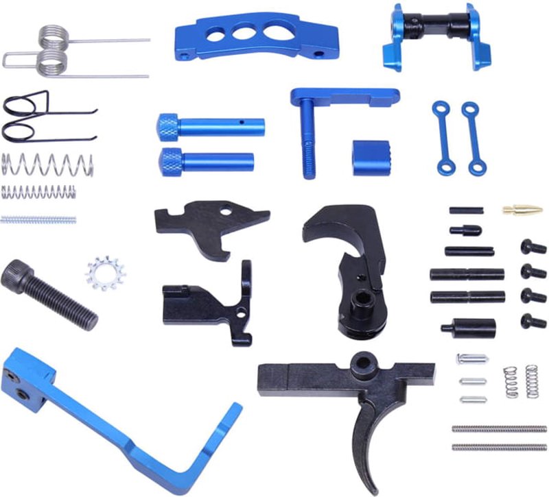 Guntec USA AR-15 Enhanced Lower Parts Kit w/ Upgrades