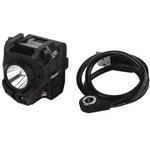 Alliance Consumer Group IProtec RM185LSG Rail-Mount Firearm Light with Green Laser Black 185 Lumen White Light