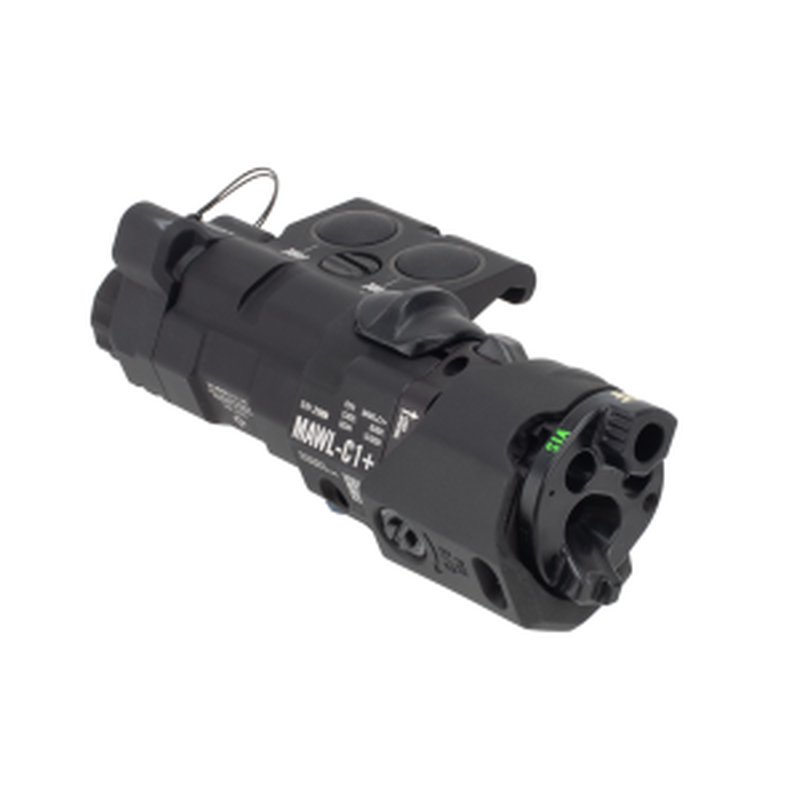 B.E. Meyers MAWL C1 Plus Civilian IR Illuminator and Green Visible Laser - Black