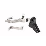 ZEV Pro Flat Face Trigger Bar Kit Gen 5 Glock Black Safety Compatible